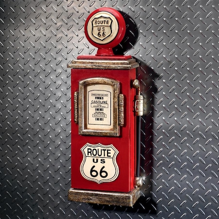Design Toscano Route 66 Gas Pump Big Boy Toy Key Cabinet SY5839